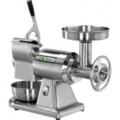 Abbinato Tritacarne Grattugia Modello 22\AE gruppo macinazione in acciaio inox e estraibile Produzione oraria Tritacarne: Kg/h 250 Produzione oraria Grattugia: Kg/h 40
