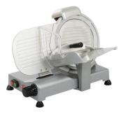 Affettatrice per salumi elettrica a gravità ergonomica professionale Modello serie Lusso 275/SCEV Affilatoio Fisso