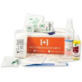 Pacco medicazione a norma del D.M. 388 15/07/2003e del D.L. 81 9/04/2008 MDL in polipropilene Modello ALLEGATO 2 702590 ( FINO A 2 LAVORATORI)
