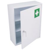 Armadietto farmacia 1 porta MDL in acciaio verniciato con polvere epossidica Modello METAL PHARMA UNO 107001