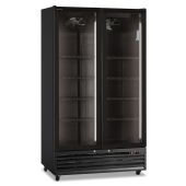 Armadio Frigo Refrigerato ventilato 2 porte battente Modello ICOOL110BLACK