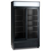 Armadio Frigo Refrigerato ventilato 2 porte Modello CL1100V2GCSLBLACK
