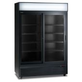 Armadio Frigo Refrigerato ventilato 2 porte Modello CL1300V2GCSLBLACK