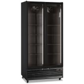 Armadio Frigo Refrigerato ventilato 2 porte Modello ICOOL80BLACK