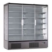Armadio murale 3 lati vetro , tre porte ventilato. Modello VISION 200