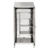 Armadio Portascope in acciaio inox 430 IXP n.2 ante a battente Modello 69602430