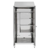 Armadio Portascope per tiracqua in acciaio inox 304 IXP n.2 ante a battente Modello 69606