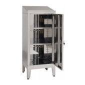 Armadio scrivimpiedi in acciaio inox IXP con piedini n. 1 anta a battente Modello 69901430