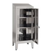 Armadio scrivimpiedi in acciaio inox IXP con ruote  n. 1 anta a battente Modello 69903430