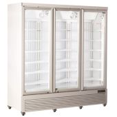 Armadio Frigo Refrigerato Modello RFG1900 Porte a vetro Ventilato 3 porte