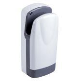 Asciugamani elettrico a lama d'aria in ABS bianco a Fotocellula MDL alte prestazioni Asciugatura perfetta in 10-12 sec Modello 704200