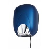 Asciugamani elettrico alte prestazioni in ABS colorato con vernice soft-touch blu a Fotocellula MDL Modello 704300STBL