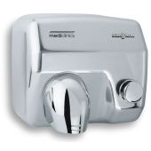 Asciugamani elettrico MDC Acciaio Inox Lucido con pulsante ad aria calda con resistenza, bocchetta girevole, antifurto e antivandalo Modello E05C