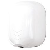 Asciugamani Elettrico con sensori ad infrarossi colore BIANCO in polipropilene MDL alte prestazioni Asciugatura perfetta in 12-15 sec Modello ZEFIRO PRO UV 704500