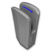 Asciugamani Elettrico con sensori ad infrarossi Versione Easy  Grigio metallizzato in ABS MDL alte prestazioni Asciugatura perfetta in 12-15 sec Modello X-DRY COMPACT 704257