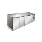 Tavolo freezer ventilato con alzatina Modello SNACK4200BTF Quattro porte