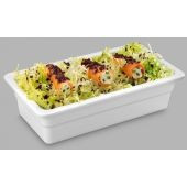 Bacinella gastronomia in melamina bianca GN 1/4 Modello MPGN14065B