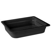 Bacinella gastronomia in melamina nera GN 1/2 Modello MPGN12100N