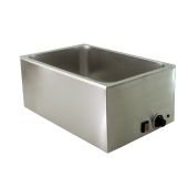 Bagnomaria elettrico Modello BMH150 per GN 1/1 - 2 X ½ - 3 X 1/3 Temperatura regolabile max. 90°C
