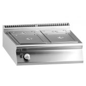 Bagnomaria a gas 2 vasche GN 1/1 MDLR Modello CL9080BMGT