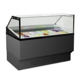 Vetrina per Gelateria MON Per 16 vaschette Modello RIMINI16