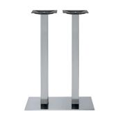 Base da interno TESR Struttura in acciaio inox cromato, piedini regolabili Modello 1577-341CH