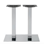 Base da interno TESR Struttura in acciaio inox cromato , piedini regolabili Modello 773-341C