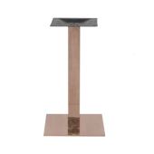 Base da interno TESR Struttura in acciaio inox ramato, piedini regolabili Modello 488-EB3