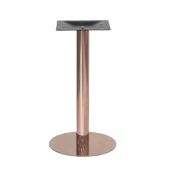 Base da interno TESR Struttura in acciaio inox ramato, piedini regolabili Modello 489-EB4