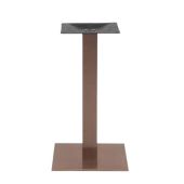 Base da interno TESR Struttura in acciaio inox rame satinato, piedini regolabili Modello 491-EB4