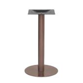 Base da interno TESR Struttura in acciaio inox rame satinato, piedini regolabili Modello 492-EB6