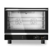 Forno elettrico a convezione con umidificatore MDLR per pasticceria Apertura a ribalta Modello BERU464