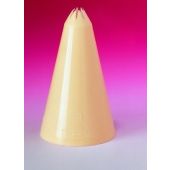 Bocchette in polipropilene per decorare Foro a stella h 6 cm Modello 508-0