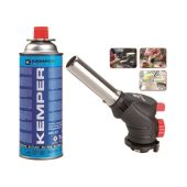 Bruciatore con alimentazione a cartuccia di gas butano Modello BRUK2