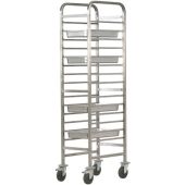 Carrello portateglie rinforzato Modello CA1489R Portata n. 14 teglie GN 1/1 (cm 53x32,5)