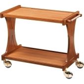 Carrello di servizio in legno Modello CL2001 due piani