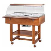 Carrello espositore caldo bagnomaria Modello CL2778