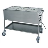 Carrello termico Modello CTS1761(3x1/1GN) Riscaldamento a secco (senza acqua)