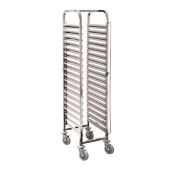 Carrello Portateglie GN 60x40 KAR Capacità 18 teglie Modello TT186040Z