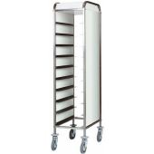 Carrello portavassoi CA1450PI in acciaio inox Portata n. 10 vassoi GN 1/1