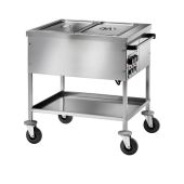 Carrello termico Bagnomaria Modello CT1758TD Temperatura differenziata