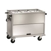Carrello termico a bagnomaria armadiato Modello CT1771TD