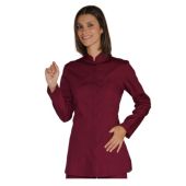 Casacca Portofino da donna MANICA LUNGA  65% Poliestere 35% Cotone BORDEAUX Disponibile in diverse taglie Modello 002803