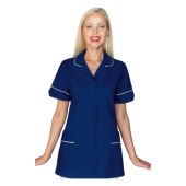 Casacca Zama da donna MANICA CORTA 65% Poliestere 35% Cotone BLU Disponibile in diverse taglie Modello 004702