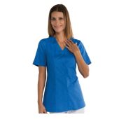 Casacca Sion da donna MANICA CORTA 65% Poliestere 35% Cotone BLU CHINA Disponibile in diverse taglie Modello 005206