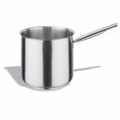 Casseruola bagnomaria in acciaio inox 18/10 con 1 manico Capacità lt. 3 Dimensioni ø cm. 16x16h Modello 124-016