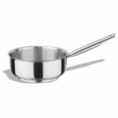 Casseruola bassa in acciaio inox 18/10 Capacità lt. 2 Dimensioni ø cm. 18x8h Modello 121-018