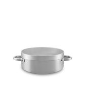 Casseruola bassa in Alluminio Capacità lt. 13 Dimensioni ø cm. 35x14h Modello 117-335