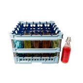 Cesta speciale per 25 bottiglie da 100 cl con convogliatori GD 100142