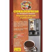 Preparato in polvere di altissima qualità/Cioccolato caldo Prodotti istantanei, in polvere, per macchine automatiche Buste da gr 500 in cartoni da 20 buste Modello Ciokkoespress 612/500